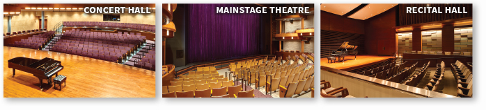 Concert Hall MainStage Theatre Recital Hall